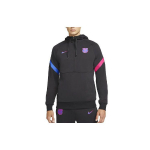 Nike Barcelona v&auml;rviplokk-logoga poolpika lukuga kiiresti kuivav kapuutsiga pusa meestele, kapuutsiga pusa, must DB7814-014 M