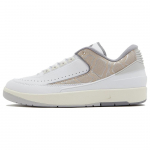 Air Jordan 2 Retro Low Python Meeste Tossud White Cement-Grey Sanddrift DV9956-100 48.5