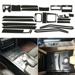 5D s&uuml;sinikkiust sisekleebised DIY Mercedes Benz E W212 2009-2013 jaoks