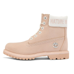 Timberland 6 tolli mugavad vastupidavad veekindlad v&auml;lisjalan&otilde;ud Naiste saapad Heleroosa A5U13W 38.5