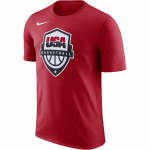 Nike USAB Korvpalli DRI-FIT T-s&auml;rk Sportpunane/Sportpunane/Valge Meeste Streetwear FQ3634-614 XL