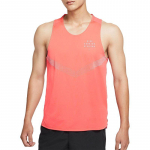 Nike Dri-Fit Rise 365 Mugav Vabaaja Varrukateta Kampsun Meeste Topid Oranž Roosa DD4787-814 M