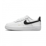 Nike Air Force 1 SE 40. Vabaaja libisemiskindlad vastupidavad madalad rulaketsid Laste ketsid Must Valge FJ2887-100 28
