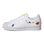 Adidas Originals Superstar Trendikad Mugavad Vastupidavad Madalad Laste Tossud Valged Laste Tossud GV8876 35&frac12;