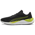 Puma Electrify Nitro 3 Mugavad libisemiskindlad madalad jooksujalatsid Meeste toss Must Roheline Valge 378455-10 40.5