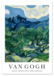 Plakat Van Gogh olive trees 30x40 cm