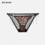 Mybody Women's Heart Jacquard Low-Rise Briefs M