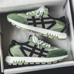 Mood Rohelised vabaaja tossud Meeste Mugavus Hingavad Meeste Tursked platvormtossud Disainer Spordijalatsid Meeste T&auml;navar&otilde;ivad Kingad 39 roheline