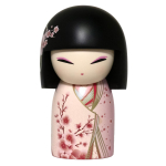 Kimmidoll Kokeshi nukukuju Sakura suur TGKFL153 beige
