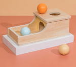 Uued Montessori Macaroon v&auml;rvilise keerutava trumliga m&uuml;ndikarbi p&uuml;sikast, &uuml;mmargune ristk&uuml;likukujuline kast, lastele m&otilde;eldud sensoorsed m&auml;nguasjad beebikingitusteks