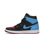 Naiste Air Jordan 1 High OG NC to Chicago Retro tossud CD0461-046 EU 37.5 tume pulbersinine v&auml;rv/must