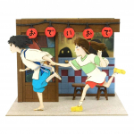 Sankei Studio Ghibli Mini Vaimude r&auml;nnak Jooksev Haku ja Chihiro Paberist k&auml;sit&ouml;&ouml; MP07-116