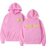 Saksa rokkb&auml;nd Tokio Hotel Kaulitz ja Kaulitz Prindiga Huppar Meeste Hip Hop Punk Gooti Vintage Dressipluus Mehelik &Uuml;legabariidiline Huppar L pink