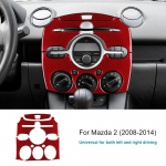Mazda 2 DE 2008 2009 2010 2011 2012 2013 2014 jaoks Ehtne Pehme S&uuml;sinikkiust Kleeps LHD RHD Auto Keskjuhtimispaneeli Raami Liist