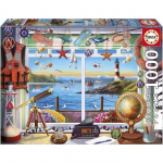 Puzzle - EDUCA - Vie partuaire - 1000 pi&egrave;ces - 68x48 cm - Pour adultes - Th&egrave;me nature