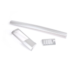 ABS Silver For Land Rover Freelander 2 2007-2015 Car styling Car Center console dashboard Trim cover Stickers car h&otilde;be