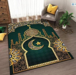 Islam Moslemi Palvematt Elutoa Dekoratsioon Libisemiskindlad Vaibad Magamistoa Voodi&auml;&auml;re Pehme Vaip Sissep&auml;&auml;su Uksematt Masinpestav Vaip 80x120cm