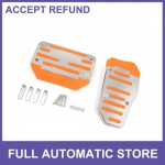 TWO 2 in 1 Non-Slip Automatic Car Gas Brake Pedal Pads Cover Universal