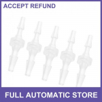 5Pcs Plastic Hose Barb Fitting 116 to 332 Hose ID Connectors Plastic Clear