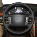 Volkswagen VW Touareg Phaeton 2002 2003 2004 2005 2006-2008 2009 2010 Must Nahast Auto Roolikate Gray Thread