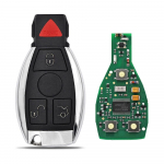 Nutikas Auto V&otilde;ti 4 nupuga 315Mhz Asendus Mercedes Benz A C E S Klass W203 W204 W205 W210 W212 NEC BGA Pult 4 Button