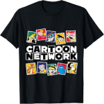 Cartoon Network tegelaste polaroidid T-s&auml;rk XXXL mitmev&auml;rviline