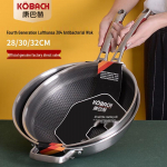 KOBACH 30cm 304 roostevabast terasest mittekleepuva pinnaga wok