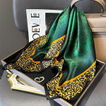Moodne 100% naturaalne p&auml;ris siidist ruudukujuline sall naistele Foualrd kaelasall suvine rannasall sall bandana hijab pashmina Real Silk 65x65cm
