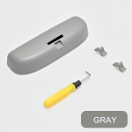 Autoklaaside karp Volkswagen VW Magotan Magotan Passat B8 2016-2025 jaoks P&auml;ikeseprillide hoidikukarp Klaaside hoiukarp Tarvikud hall v&auml;rv