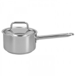 DEMEYERE - Apollo 7 - Casserole avec Couvercle - 14 cm, Capacit&eacute;: 1.0 l, Inox 18/10, Argent