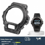 Casio G-SHOCKi modifitseeritud metallkorpuse ja rihma jaoks DW-6600 DW-6900 DW-6903 DW6900 roostevabast terasest retro graveeritud kella raam ja rihm