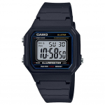 Casio Must Plastikust K&auml;ekell &Uuml;ks - W-217H-1AVEF, Must, Suurus, Digitaalne. must