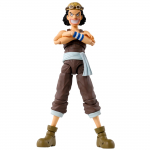 TAMASHII NATIONS ONE PIECE Usopp 145mm PVC ABS V&auml;rvitud Liigutatav Kuju S.H.Figuarts -Koidu Seiklus- Umbes. &