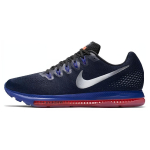 Nike Zoom All Out Cushioning Slip Resistant Breathable Low top Running Shoes Men's Blue Silver 878670-015 46
