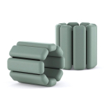 Silikoonist raskusega randmepaelad jooksmiseks, spordiks, ujumiseks, joogaks, fitnessiks - Unisex 1kg (2.2 lbs) Pair gray