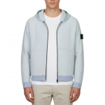 Stone Island SS26 Rinnam&auml;rgiga Kapuutsiga T&otilde;mblukuga Langenud &Otilde;laga Pikkade Varrukatega Jakk Meeste Jakk L1S155100050S01B0-V0041 L
