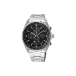 SEIKO Kvartsliikumine Roostevabast terasest k&auml;ev&otilde;ru Kell Meeste Kellad Must sihverplaat SSB379P1 SSB379P1 Black Dial