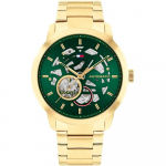 Tommy Hilfiger 1710662 Meeste automaatne mehaaniline k&auml;ekell roheline