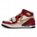 Jordan Legacy 312 Bubble Jellyfish, Perfect Match From Heaven Slip Resistant Abrasion Resistant High top IB4914-161(Team15-) 37.5