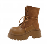 Suede &uuml;mmarguse ninaga s&uuml;gava suuga esiosa paeladega platvormiga libisemiskindel kulumiskindel l&uuml;hike king 40