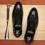 Ametlikud sotsiaaljalatsid meestele Must Terava Ninaga Klassikalised Jalan&otilde;ud Mees Odav Likvideerimine Jalan&otilde;ud Kontorisse Elegantne ja Klassikaline 39 Uus &Uuml;likond 37