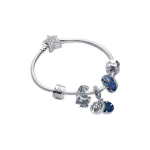 Pandora Star Moonlight 925 H&otilde;bedast K&auml;ev&otilde;ru Komplekt Naistele ZT2183 Box,18