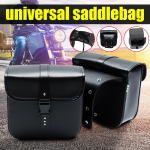 1 paari universaalne mootorratta tagumine k&uuml;lg tagak&uuml;lg mootorratta k&uuml;ljekott, must PU-nahast sadulakotti t&ouml;&ouml;riistade hoiukarp Harley/Honda mootorratta paketi jaoks