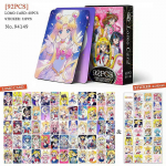 92tk Sailor Moon Lomo kaarti Fotokaart Kahepoolne Tsukino Usagi Kleebised Anime Prindiga Albumi Fotokaardi Kogumik Postkaart Kingitus A