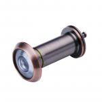 220 kraadi ukseluuk HD klaasl&auml;&auml;ts Lainurk Peeking Hole Turvalisus Peidetud uks Reguleeritav klaasl&auml;&auml;ts M&ouml;&ouml;bliriistvara T&ouml;&ouml;riistadele 16mm&40-65mm vask