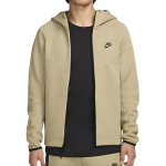Nike Meeste Sportr&otilde;ivad Tech Fleece Windrunner T&auml;is-lukuga kapuutsiga dressipluus Neutraalne Oliiv FB7922-277 M
