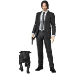 17cm John Wick Chapter 2 tegevuskuju m&auml;nguasjad nukk J&otilde;ulukink karbiga valge