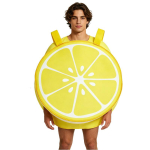 Sidruni cosplay kost&uuml;&uuml;m, t&auml;iskasvanutele One size fits all adults kollane