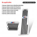 Autopedaalide kate Piduripedaali kate BMW 5. seeria X5 F10 F07 F30 E90 E60 G23 E83 E84 G30 G20 F10 F15 F48 G01 G02 G05 G32 G60 jaoks