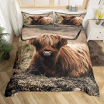 &Scaron;oti M&auml;giveis Tekikott Komplekt Karikakra Voodipesu Komplekt Naljakas Pull Kariloomad Lilleline Tekikoti Kate Elusloodus Maakodu Loom Tekikoti Kate 140x200cm